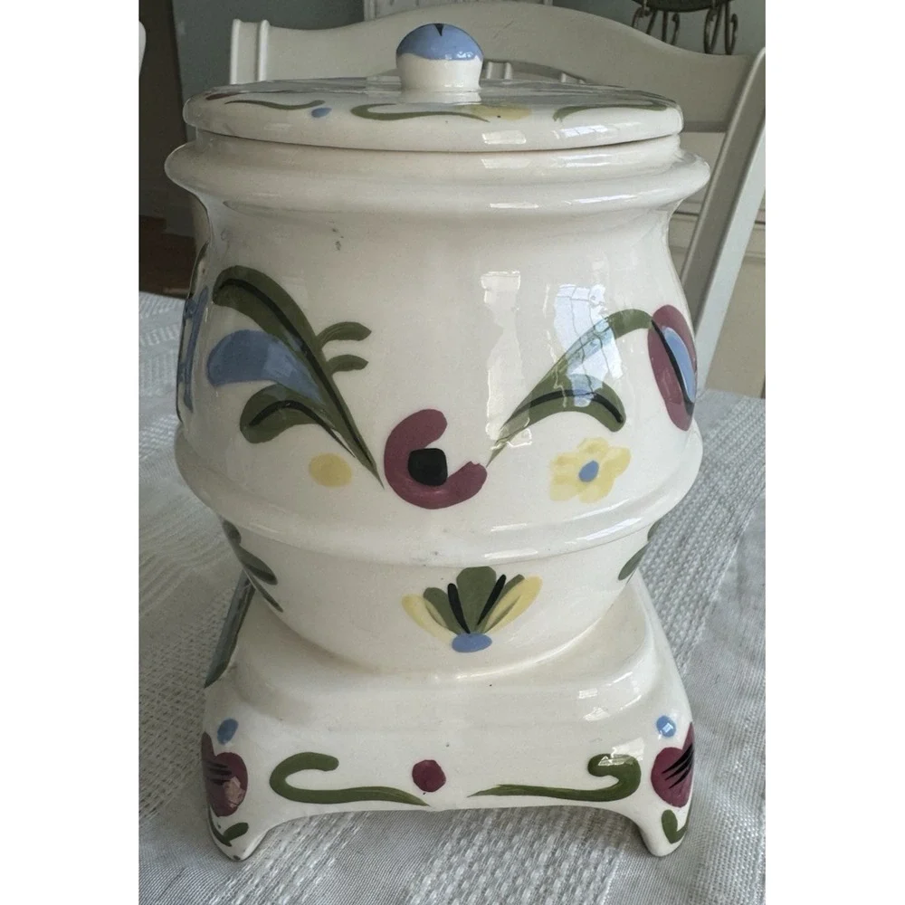 Vintage‎ California Cleminsons Pot Belly Stove Cookie Jar